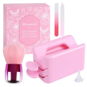 Pink Dip Powder Tray System